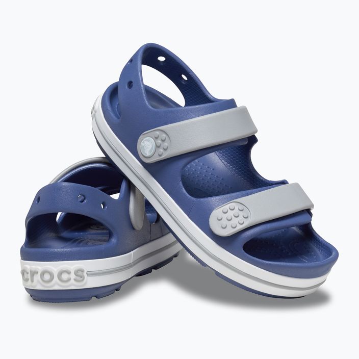 Sandale pentru copii Crocs Crocband Cruiser Kids bijou blue/light grey 10