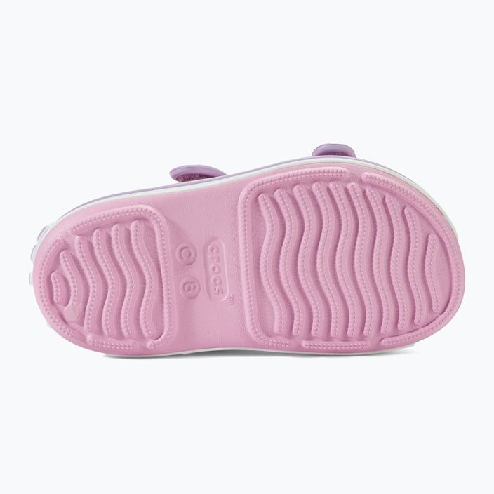 Sandale pentru copii Crocs Crocband Cruiser Kids 209424 ballerina/lavender 4