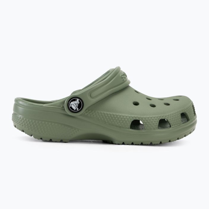 Papuci pentru copii  Crocs Classic Clog Kids moss 3