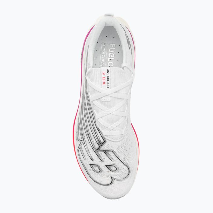 New Balance FuelCell SC Elite V3 alb bărbați pantofi de alergare pentru bărbați 6