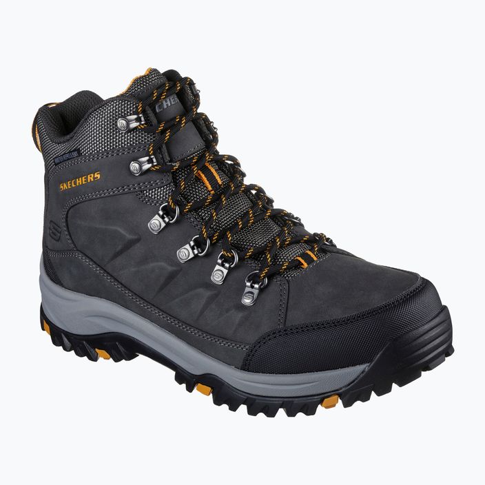 Pantofi de trekking pentru bărbați SKECHERS Relment Dagget cărbune pentru bărbați 7