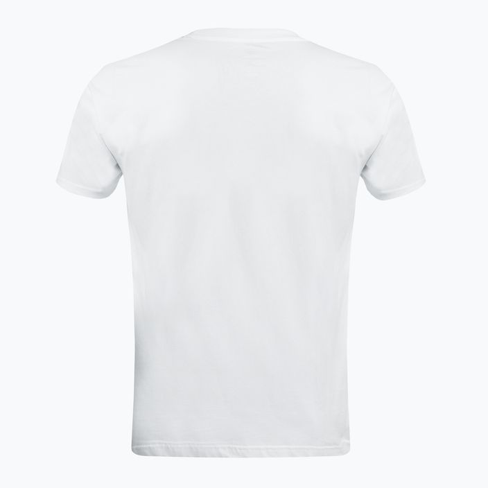 Tricou de antrenament pentru bărbați New Balance Essentials Stacked Logo Co alb NBMT31541WT 6