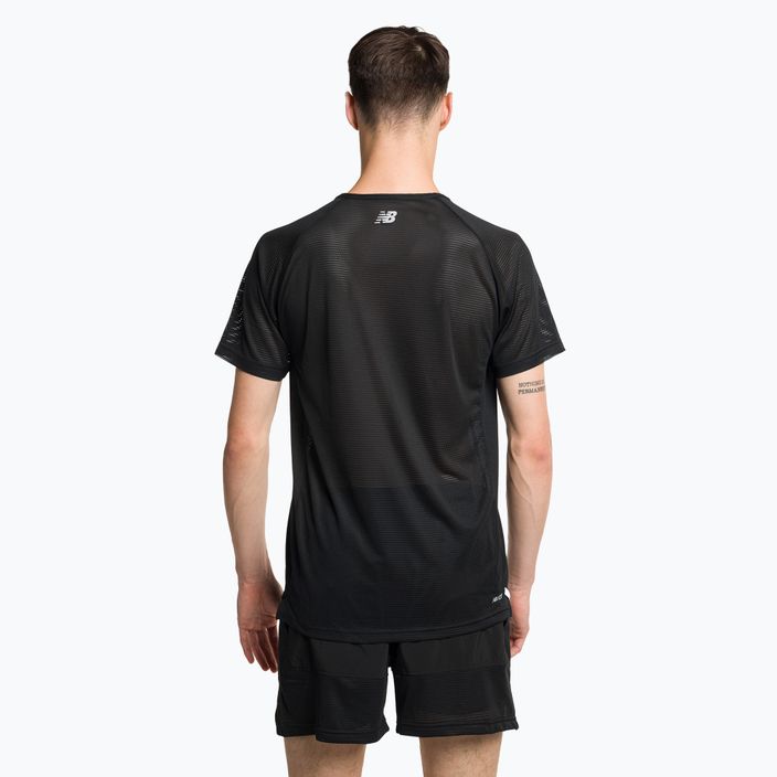 Bărbați New Balance Top Accelerate Pacer tricou de alergare negru MT31241BK 3
