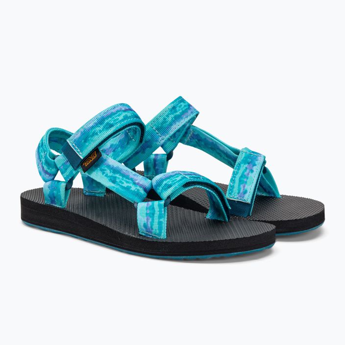 Sandale de trekking pentru femei Teva Original Universal Tie-Dye sorbet albastru 4