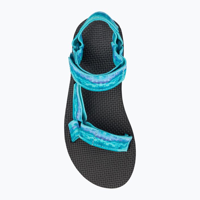 Sandale de trekking pentru femei Teva Original Universal Tie-Dye sorbet albastru 6