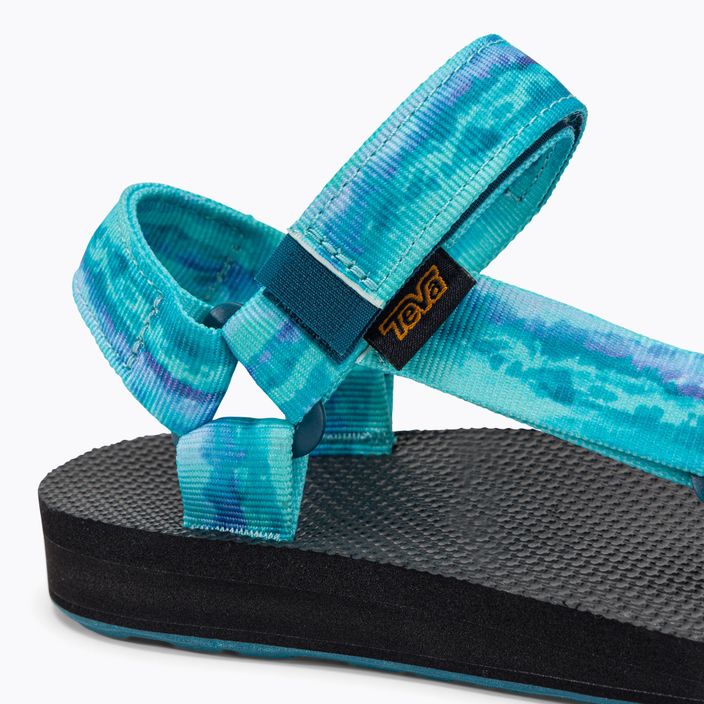 Sandale de trekking pentru femei Teva Original Universal Tie-Dye sorbet albastru 8