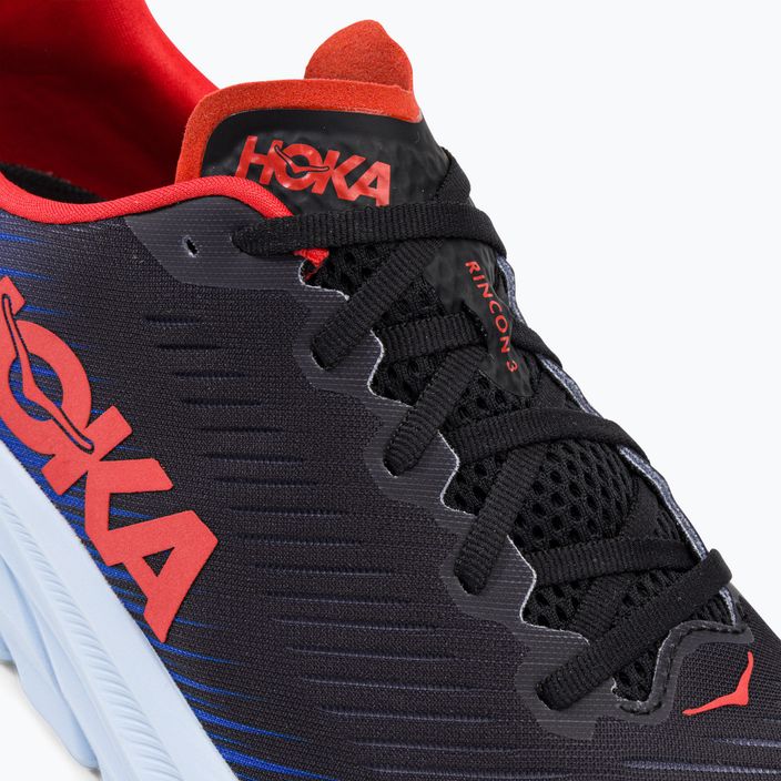 Pantofi de alergare pentru bărbați HOKA Rincon 3 negru-albastru 1119395-BDGB 8