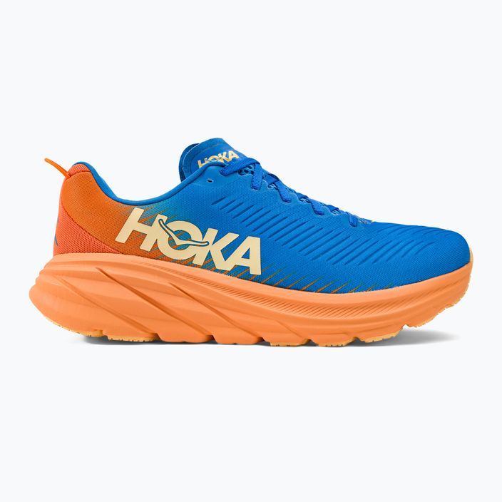 Pantofi de alergare pentru bărbați HOKA Rincon 3 albastru-portocaliu 1119395-CSVO 2