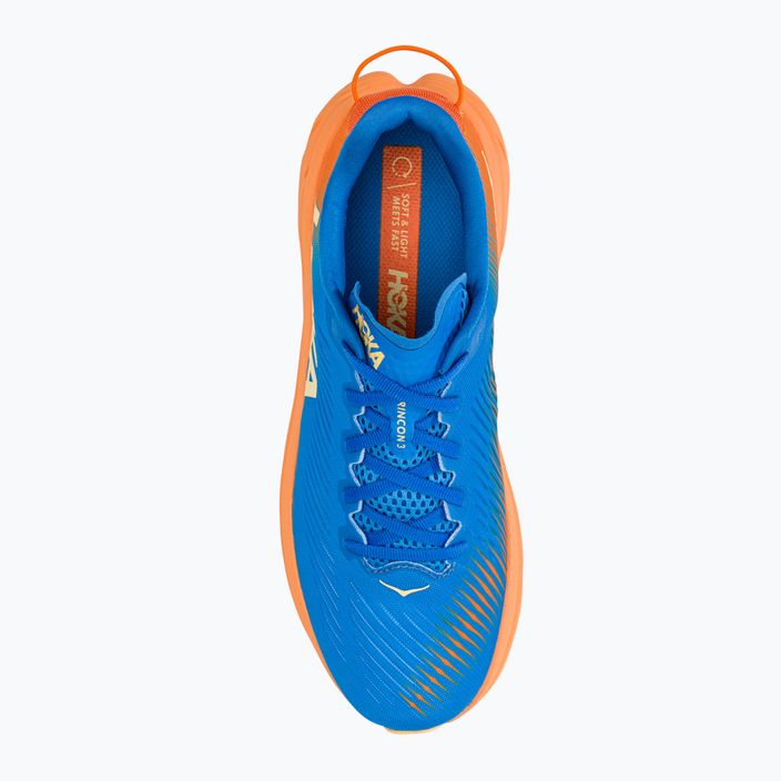 Pantofi de alergare pentru bărbați HOKA Rincon 3 albastru-portocaliu 1119395-CSVO 5