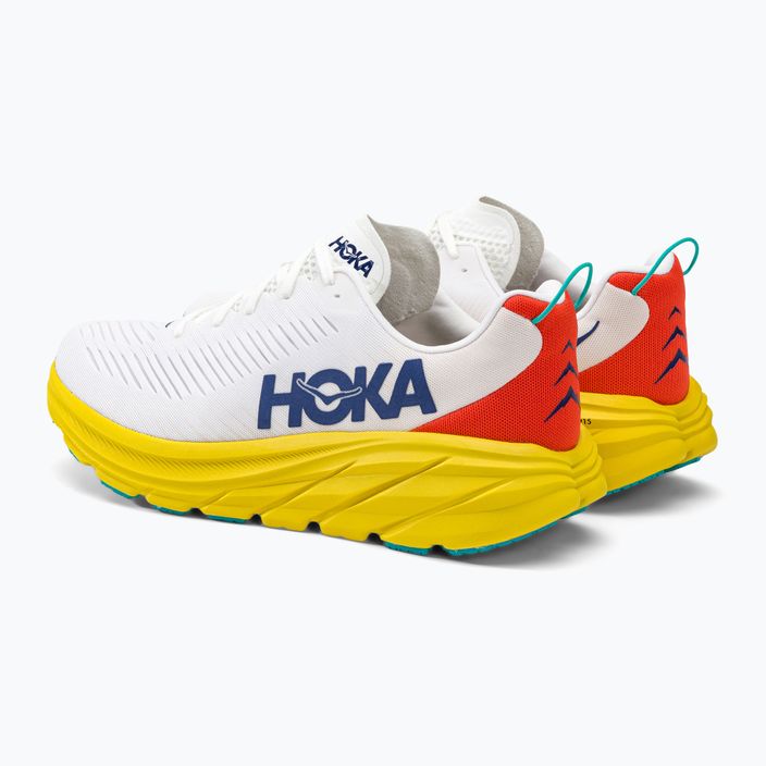Pantofi de alergare pentru bărbați HOKA Rincon 3 alb 1119395-WEGG 4