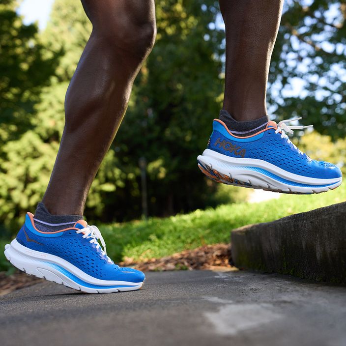 Pantofi de alergare pentru bărbați HOKA Kawana albastru 1123163-CSBB 11
