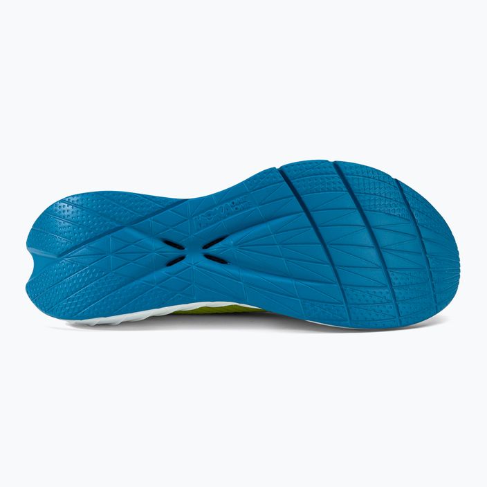 Pantofi de alergare pentru bărbați HOKA Carbon X 3 albastru/galben 1123192-CEPR 6