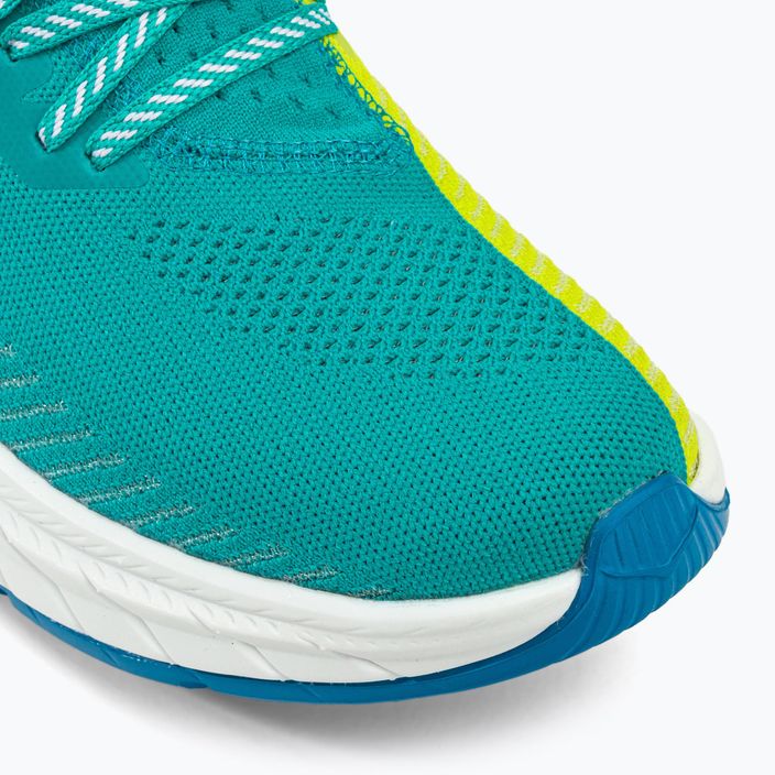 Pantofi de alergare pentru bărbați HOKA Carbon X 3 albastru/galben 1123192-CEPR 7