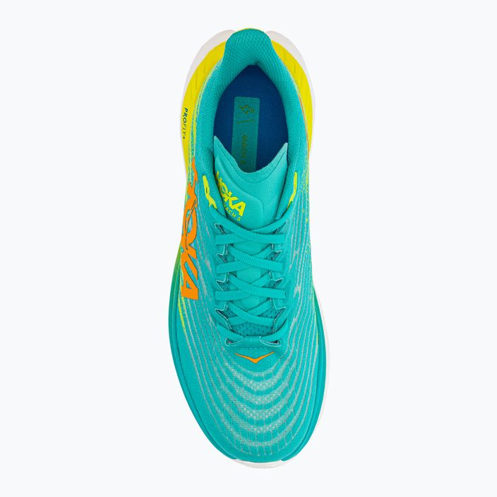 HOKA Mach 5 pantofi de alergare pentru bărbați albastru/galben 1127893-CEPR 5