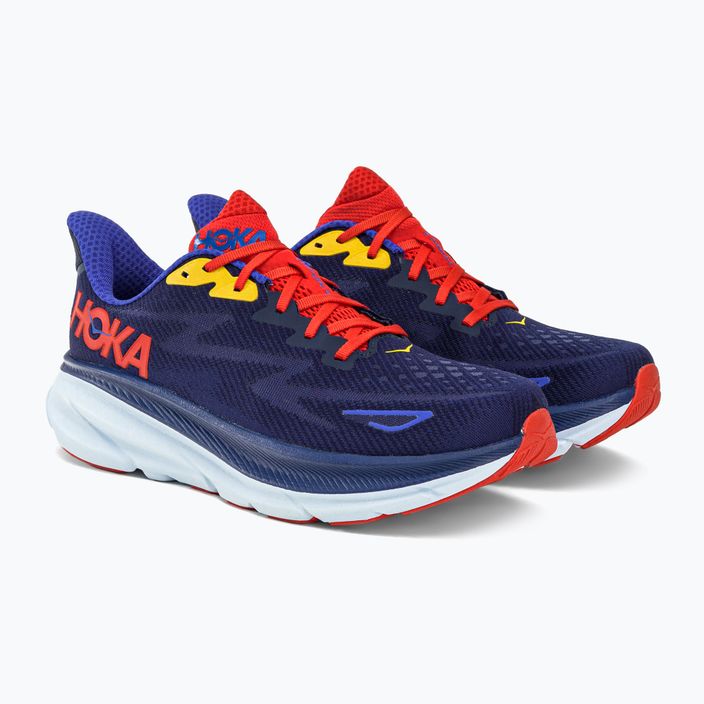 Pantofi de alergare pentru bărbați HOKA Clifton 9 albastru 1127895-BBDGB 3