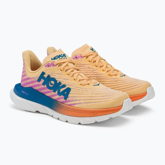Pantofi de alergare pentru femei HOKA Mach 5 portocaliu-violet 1127894-ICYC 3