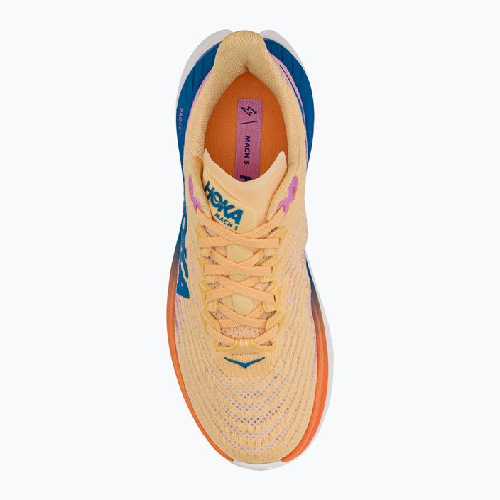 Pantofi de alergare pentru femei HOKA Mach 5 portocaliu-violet 1127894-ICYC 5