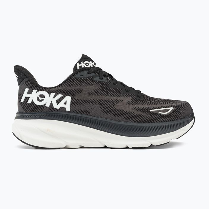 Pantofi de alergare pentru bărbați HOKA Clifton 9 negru 1127895-BWHT 2