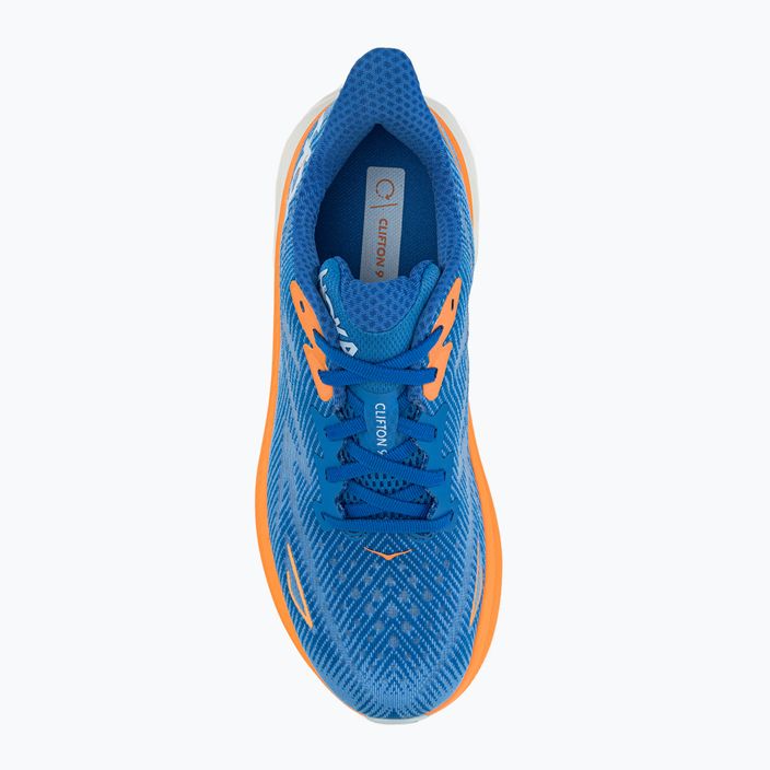 Pantofi de alergare pentru bărbați HOKA Clifton 9 albastru 1127895-CSAA 5