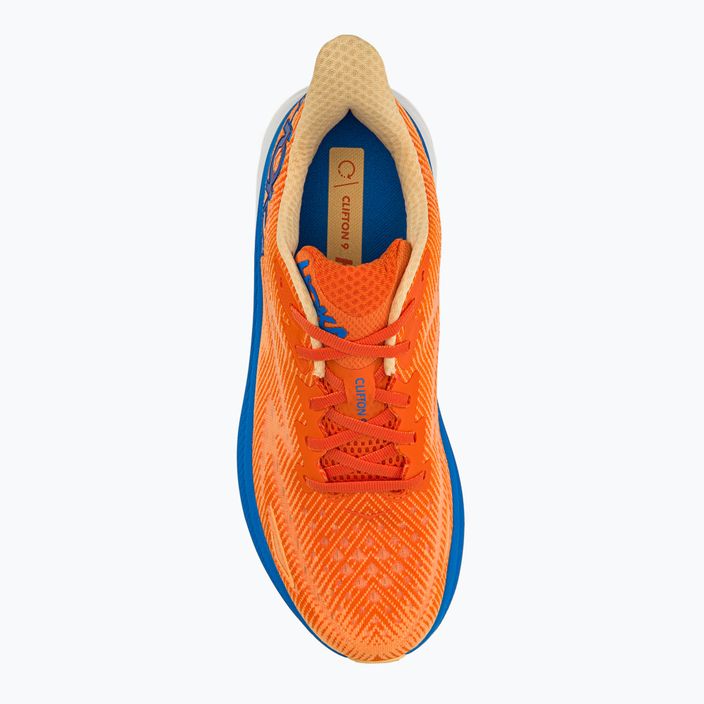 Pantofi de alergare pentru bărbați HOKA Clifton 9 portocaliu 1127895-VOIM 5