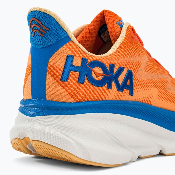 Pantofi de alergare pentru bărbați HOKA Clifton 9 portocaliu 1127895-VOIM 9