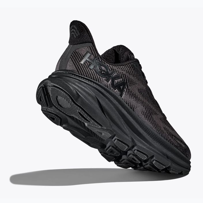 Încălțăminte de alergare pentru femei HOKA Clifton 9 black/black 4