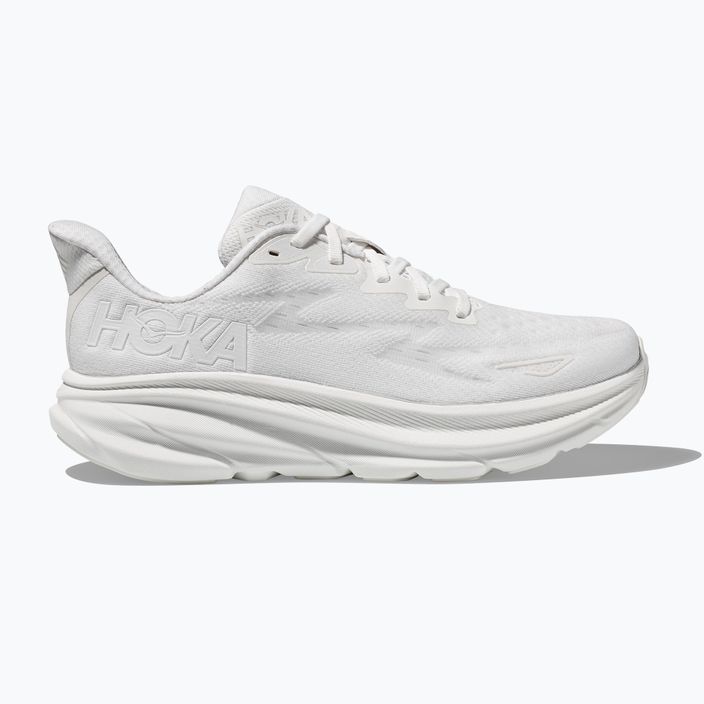 Încălțăminte de alergare pentru bărbați HOKA Clifton 9 white/white 2