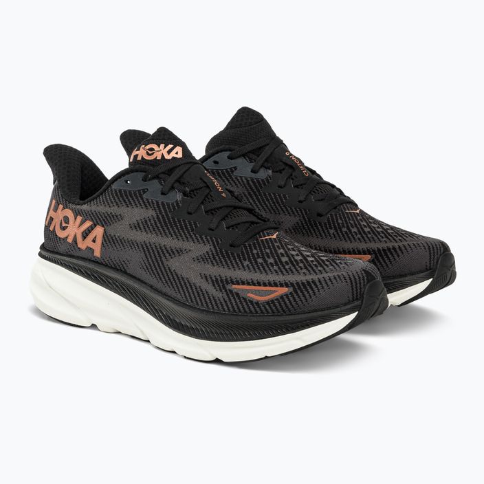 Pantofi de alergare pentru femei HOKA Clifton 9 negru 1127896-BCPPR 3