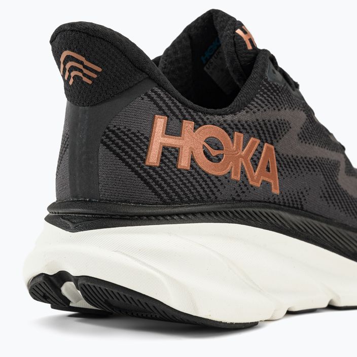 Pantofi de alergare pentru femei HOKA Clifton 9 negru 1127896-BCPPR 10