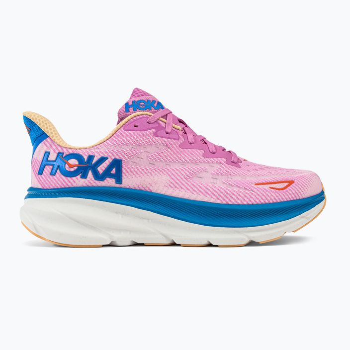 Pantofi de alergare pentru femei HOKA Clifton 9 roz 1127896-CSLC 2