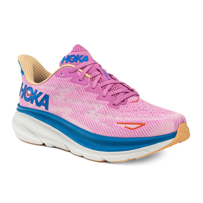 Pantofi de alergare pentru femei HOKA Clifton 9 roz 1127896-CSLC 11
