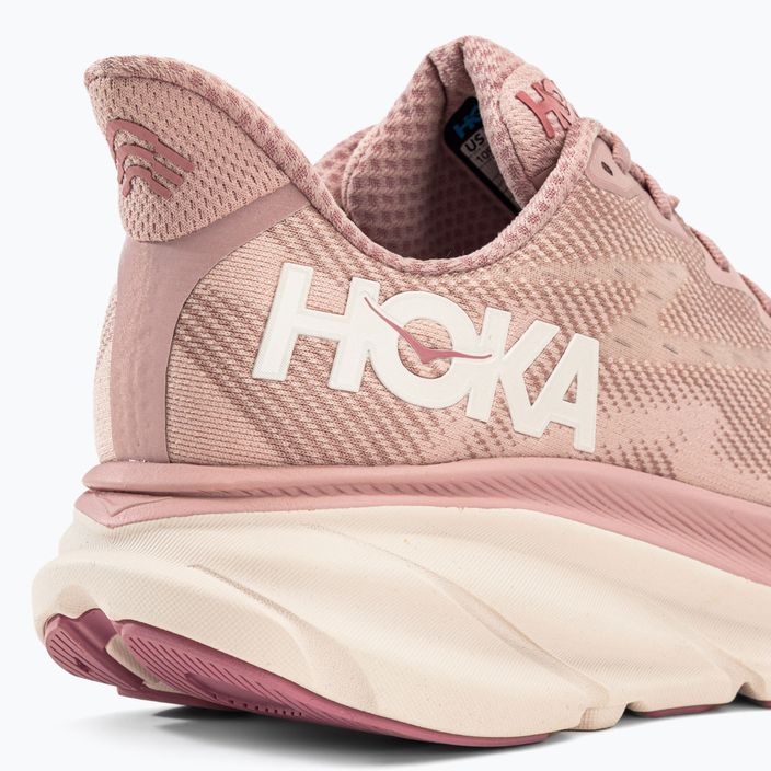 Pantofi de alergare pentru femei HOKA Clifton 9 roz 1127896-PMPW 9