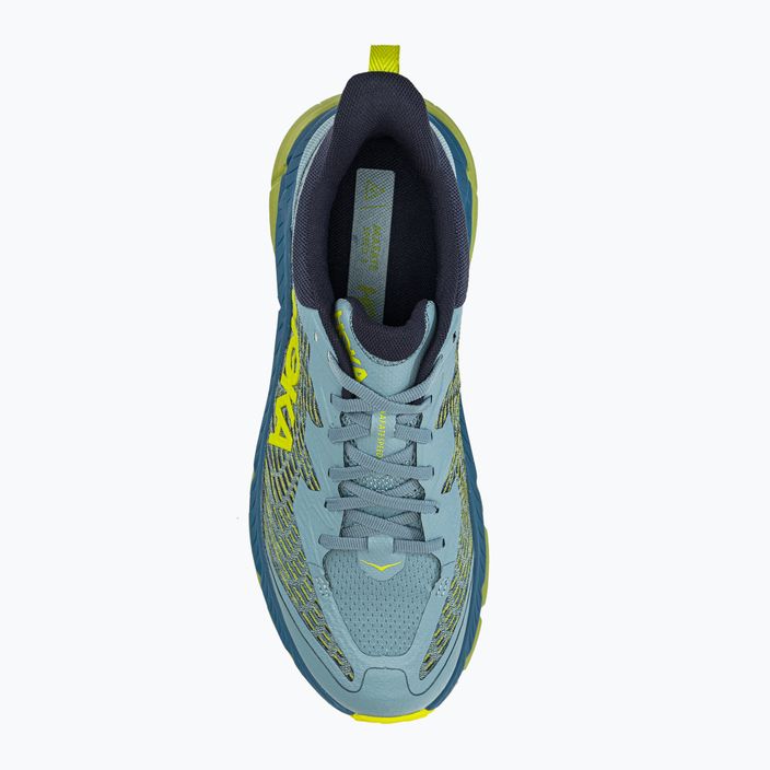 HOKA bărbați HOKA pantofi de alergare Mafate Speed 4 albastru/galben 1129930-SBDCT 6