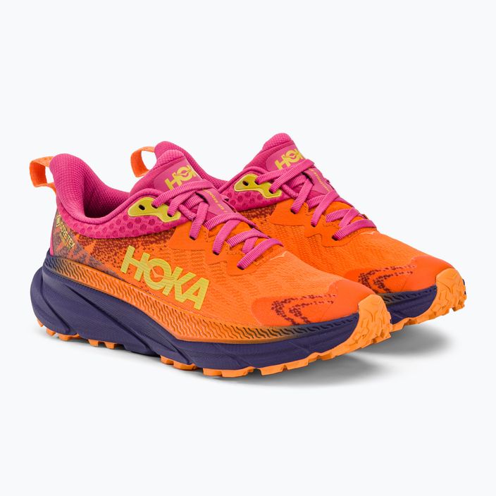 Pantofi de alergare pentru femei HOKA Challenger ATR 7 GTX portocaliu-roz 1134502-VOPY 6