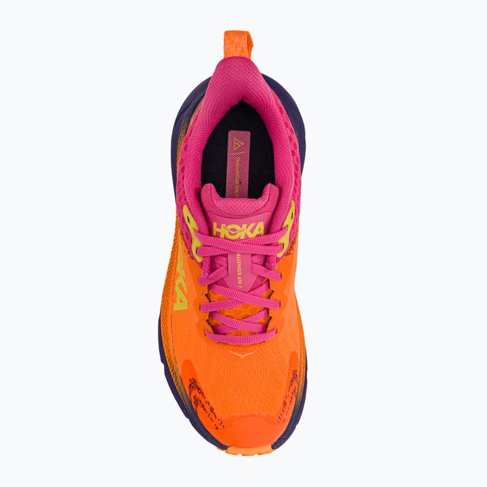 Pantofi de alergare pentru femei HOKA Challenger ATR 7 GTX portocaliu-roz 1134502-VOPY 8