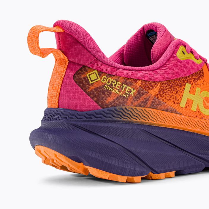 Pantofi de alergare pentru femei HOKA Challenger ATR 7 GTX portocaliu-roz 1134502-VOPY 10