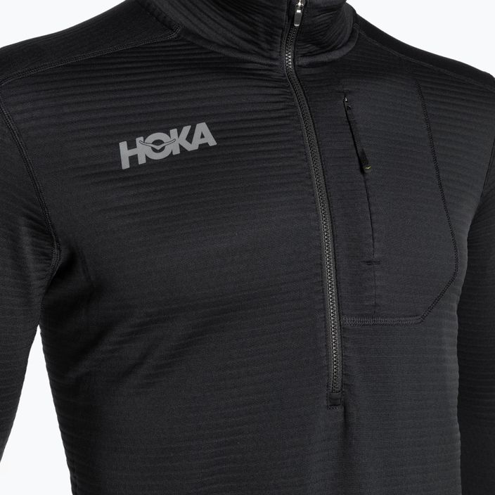 Bluză de alergare pentru bărbați HOKA 1/2 Zip black 3