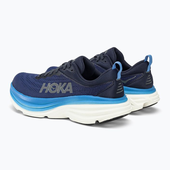 HOKA Bondi 8 bărbați pantofi de alergare albastru marin 1123202-OSAA 3
