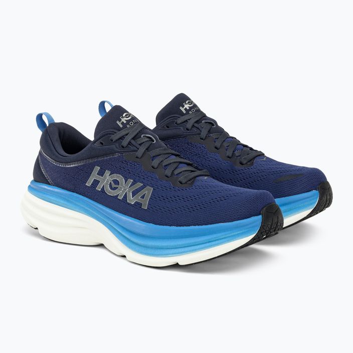 HOKA Bondi 8 bărbați pantofi de alergare albastru marin 1123202-OSAA 4