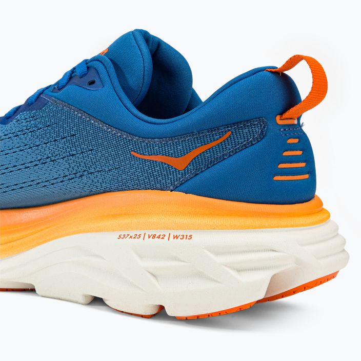 Pantofi de alergare pentru bărbați HOKA Bondi 8 albastru 1123202-CSVO 10