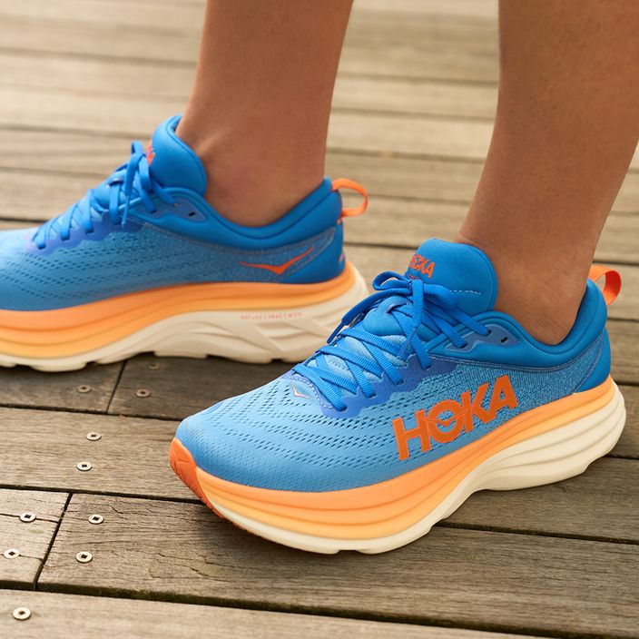Pantofi de alergare pentru bărbați HOKA Bondi 8 albastru 1123202-CSVO 18
