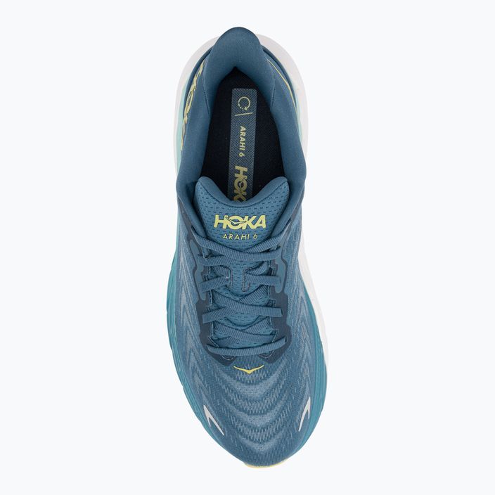 Pantofi de alergare pentru bărbați HOKA Arahi 6 bluesteel/sunlit ocean 6
