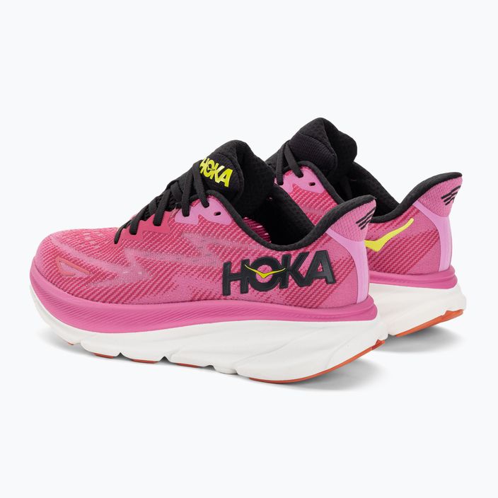 Pantofi de alergare pentru femei HOKA Clifton 9 zmeură/căpșuni 3