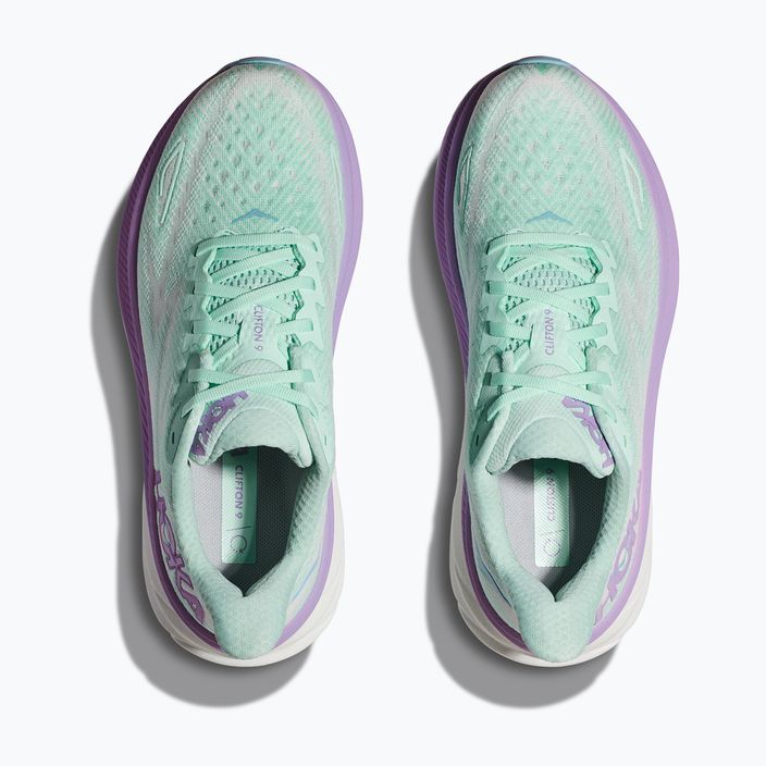Pantofi de alergare pentru femei HOKA Clifton 9 sunlit ocean/lilac mist 16