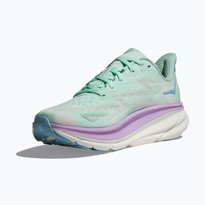 Pantofi de alergare pentru femei HOKA Clifton 9 sunlit ocean/lilac mist 17