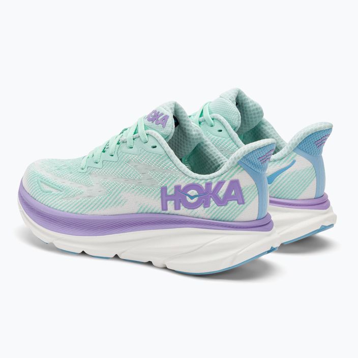 Pantofi de alergare pentru femei HOKA Clifton 9 sunlit ocean/lilac mist 3