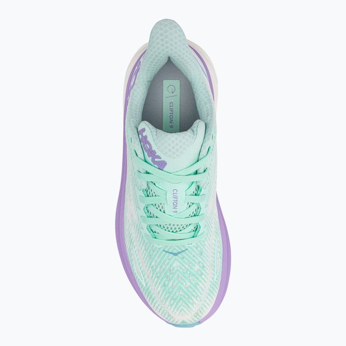 Pantofi de alergare pentru femei HOKA Clifton 9 sunlit ocean/lilac mist 6