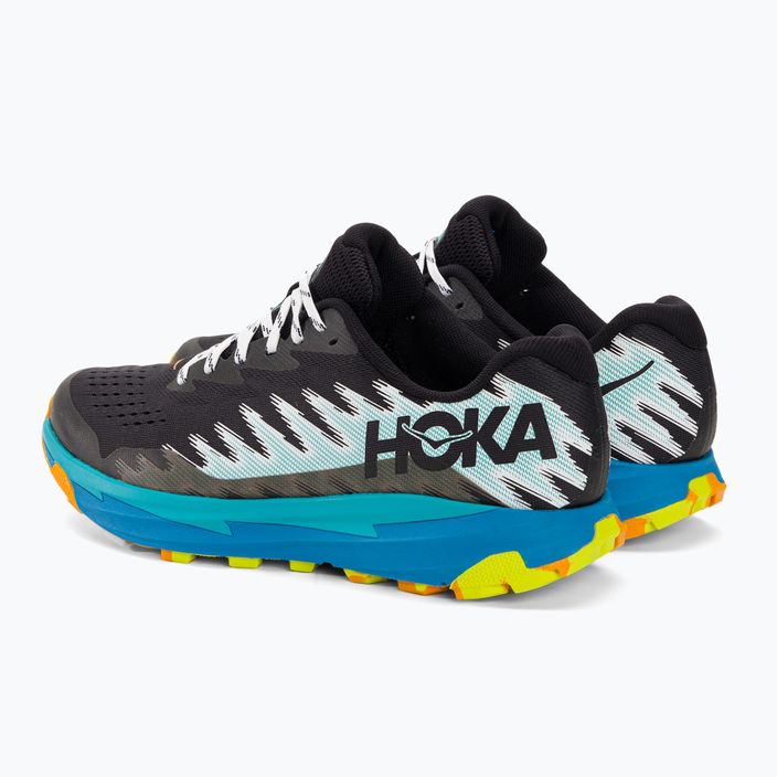 Pantofi de alergare pentru bărbați HOKA Torrent 3 negru/albastru violet 3