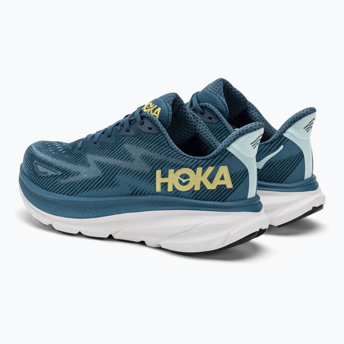 Pantofi de alergare pentru bărbați HOKA Clifton 9 midnight ocean/bluesteel 3