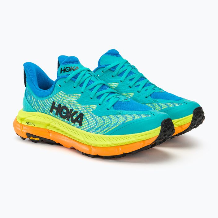 Încălțăminte de alergare pentru bărbați HOKA Mafate Speed 4 ceramic/diva blue 4